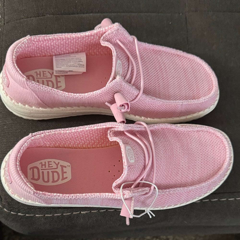 Hey Dude Light Pink Loafers